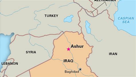 the capital of assyria|History of Ashur, the ancient religious capital of Assyria.